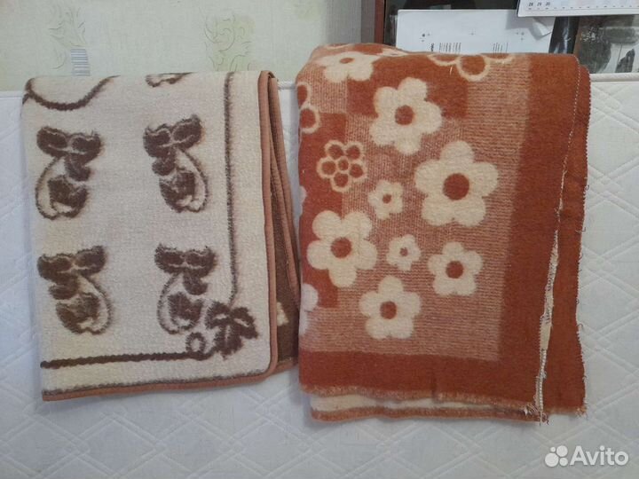 Одеяла детские шерстяные СССР