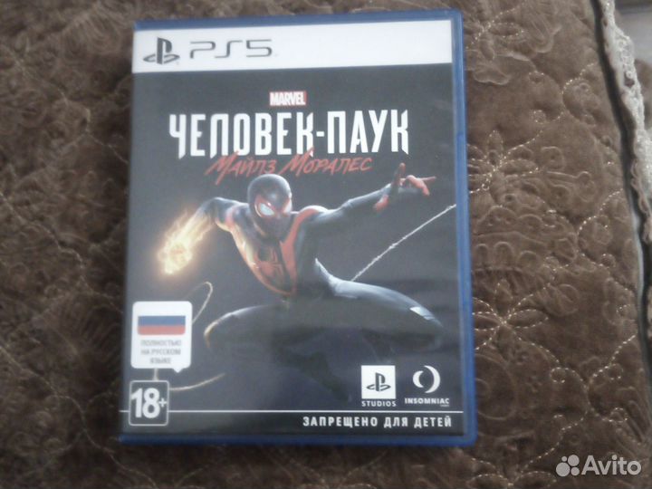 Человек паук 2 ps5 диск