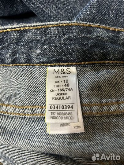 Женские укороченные джинсы M&S