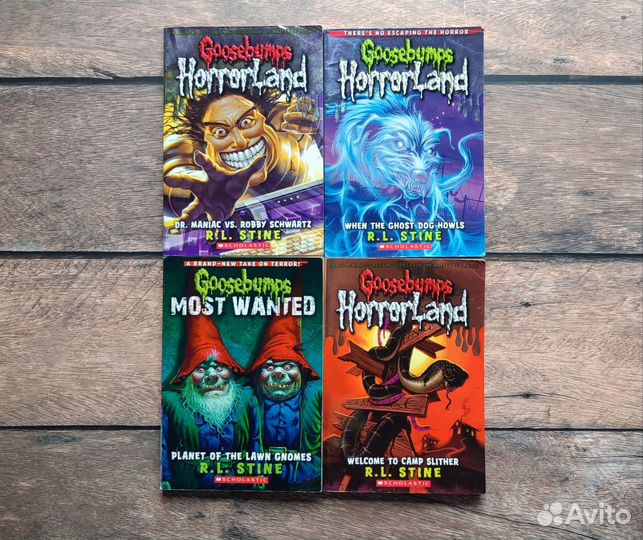 Ужастики Стайна Goosebumps на английском