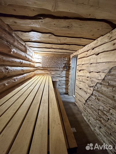 Русская баня на дровах