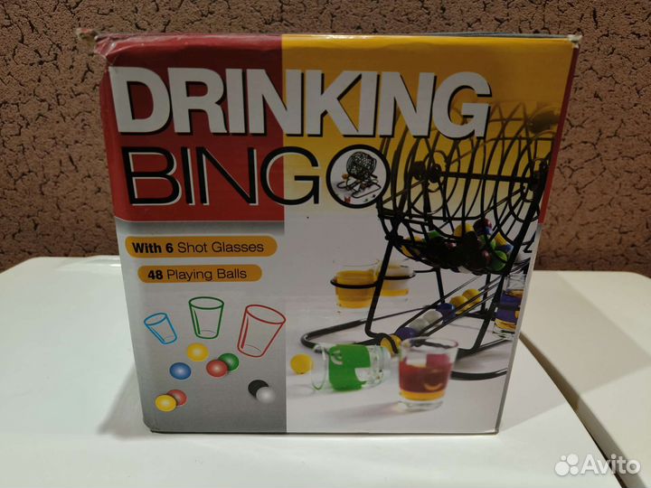 Алкогольная настольная игра Drinking Bingo
