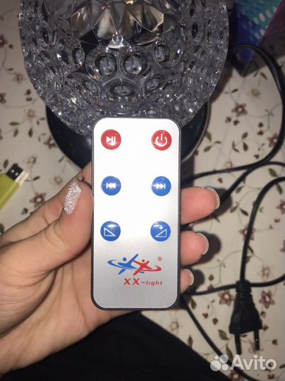 Музыкальный диско шар с пультом