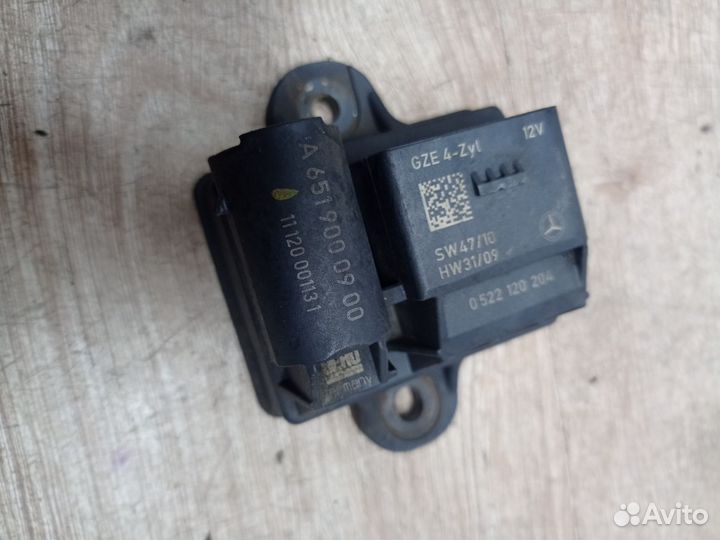 Блок свечей накала мерседес w211 ом651