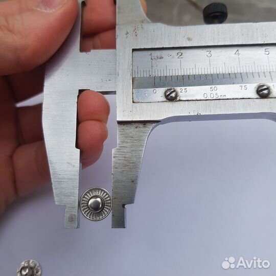 Кнопки для одежды нержавеющая сталь L-15