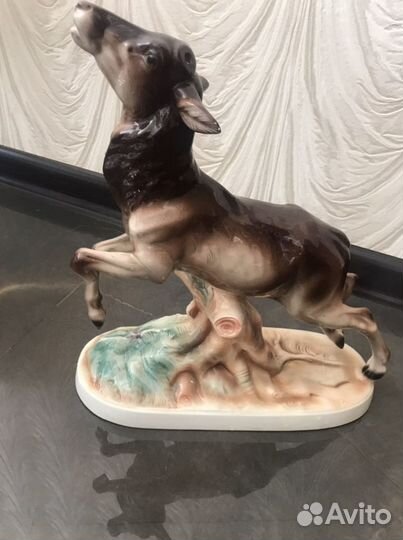 Статуэтка антикварная Олень. Германия