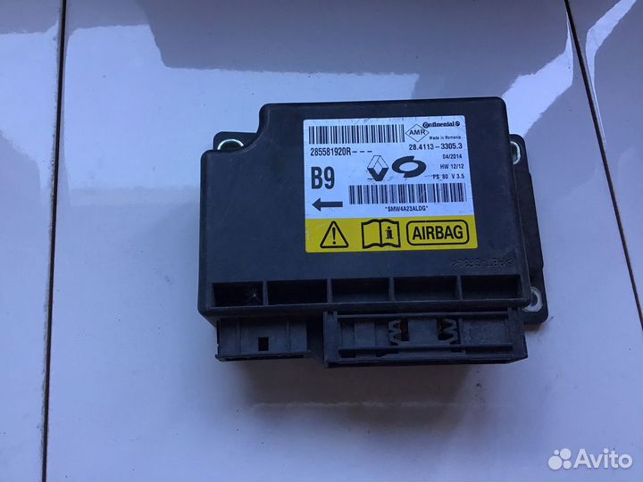 Renault Megane 3 блок управления AIR BAG