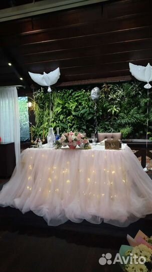 Свадебное оформление президиума