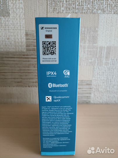 Беспроводные наушники Sennheiser CX200TW1