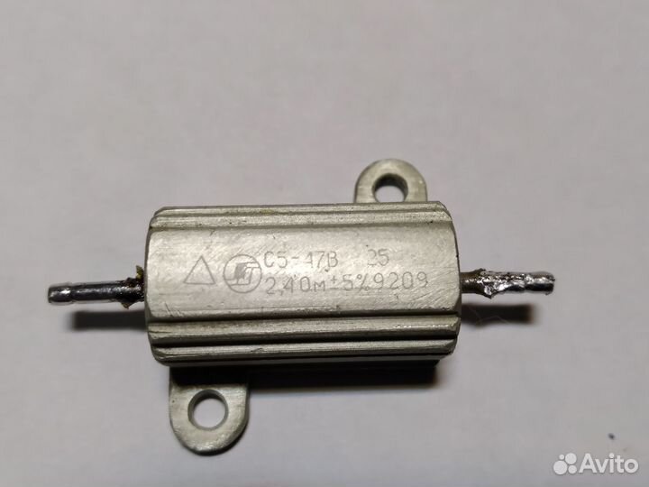 Резистор С5-47В 25Вт 2,4 Ом