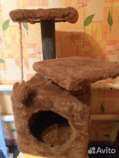 Домик/когтеточка/лоток/для кошек