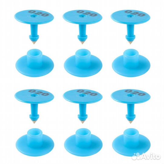 Бирки для животных 50/100 шт. (Круглые)