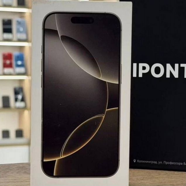 iPhone 16 Pro, 512 ГБ, SIM + eSIM