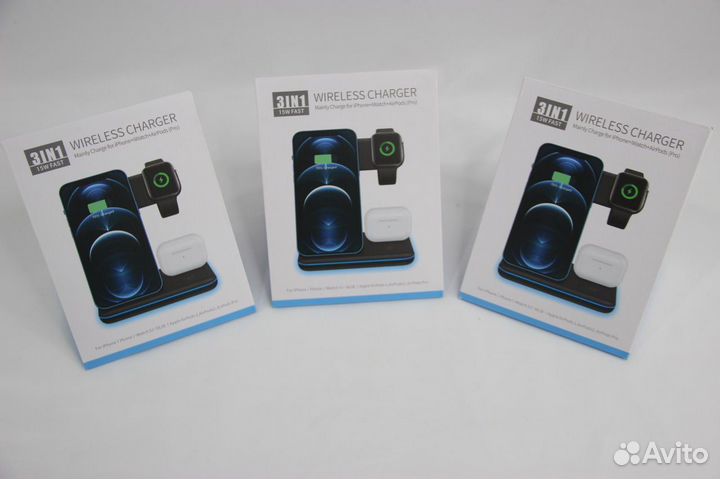 Беспроводное зарядное устройство для iPhone, Andro