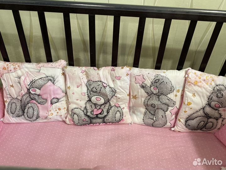 Бортики в детскую кроватку