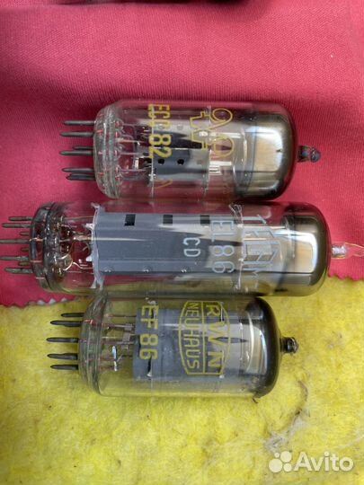 Радиолампы импортные серии Е