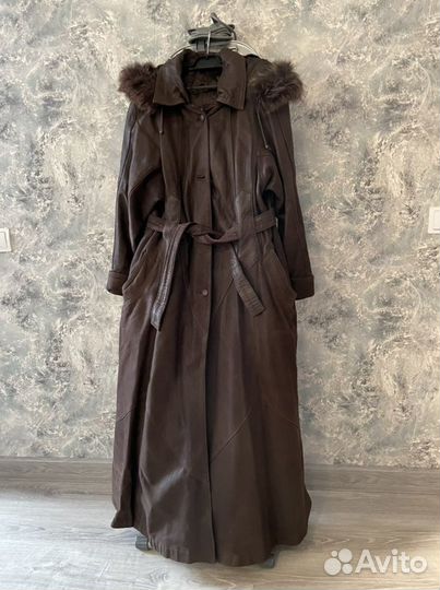 Плащ женский натуральная кожа 44-46