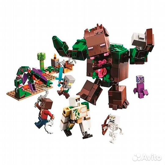 Конструктор Майнкрафт My World Мерзость из джунгл