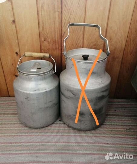 Бидон алюминиевый