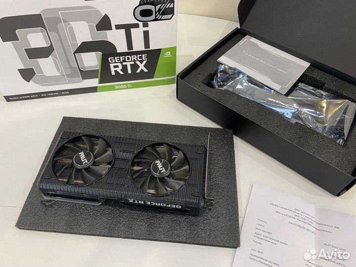 Видеокарта Palit Rtx 3060 Ti на Гарантии