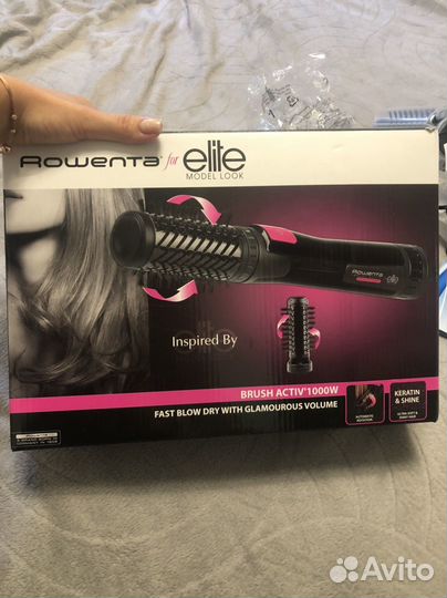 Фен щетка rowenta браш