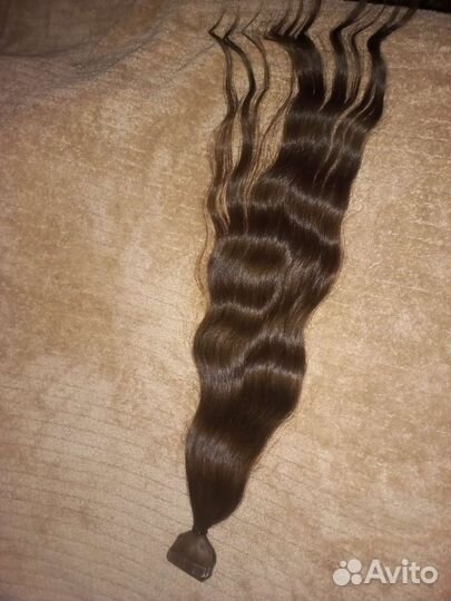 Волосы для наращивания на лентах