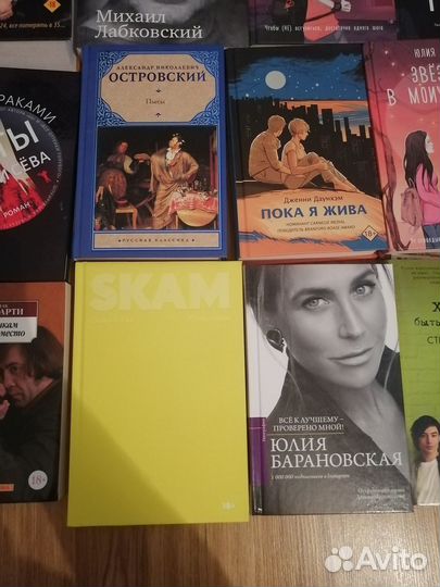 Книги разного жанра (современные)