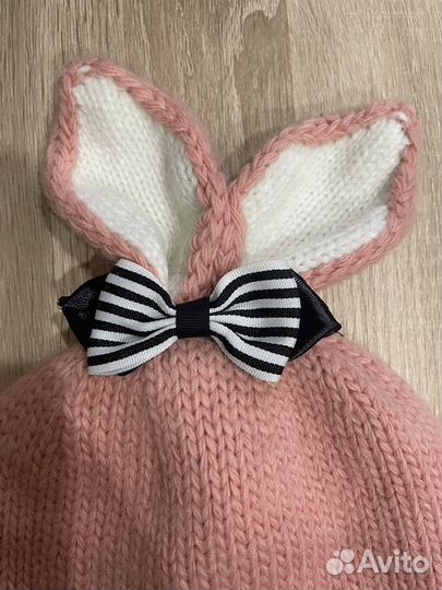 Шапка зимняя для девочки 50 52