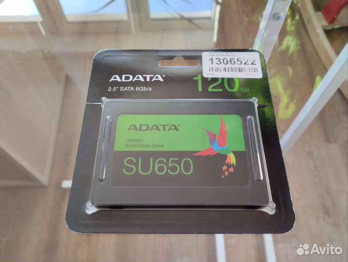 SSD-накопитель A-Data SU650 120 гб новый