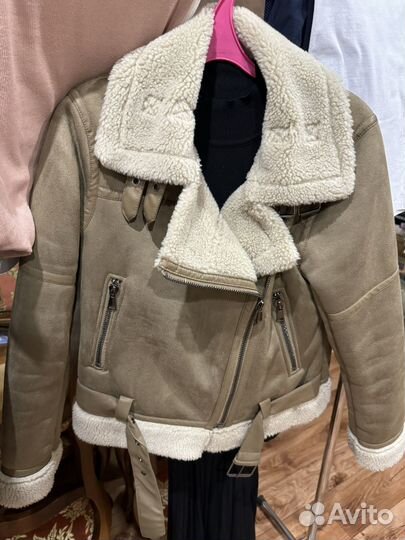 Дубленка zara