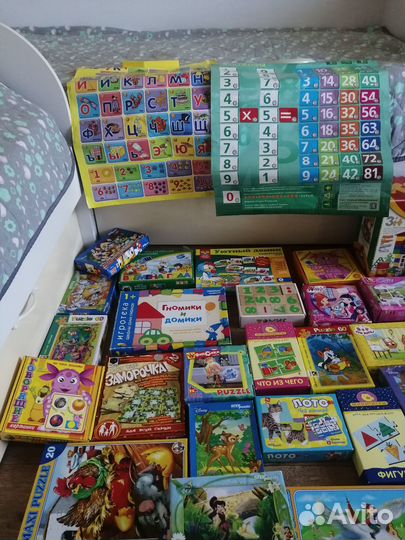 Детские развивающие игрушки пакетом