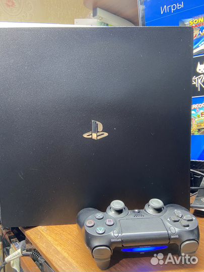 Прошитая Sony PlayStation PRO 7208B + Много Игры