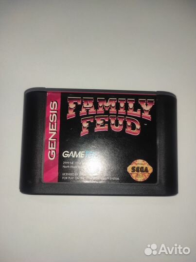 Family Feud картридж для Sega Genesis оригинал