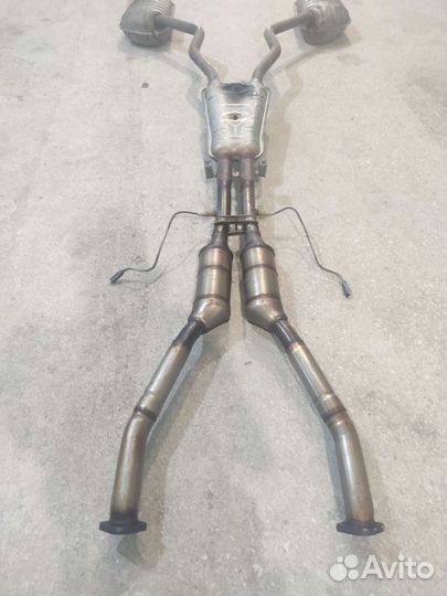 Трасса выхлопная BMW E38 m62b44tu