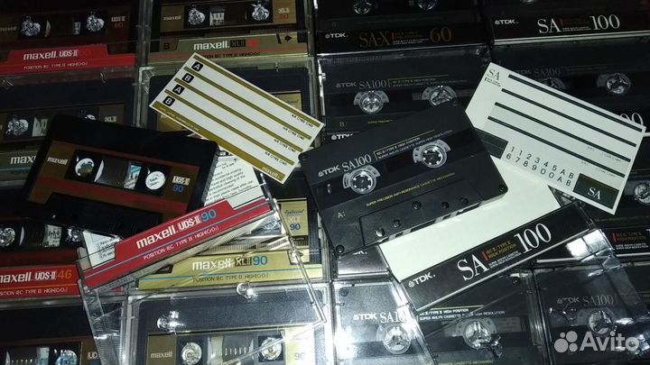 Аудиокассеты tdk maxell