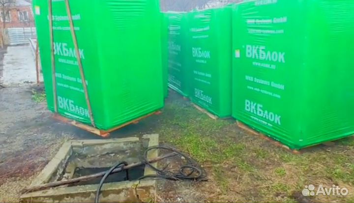 Газоблоки от произоводителя. Объём