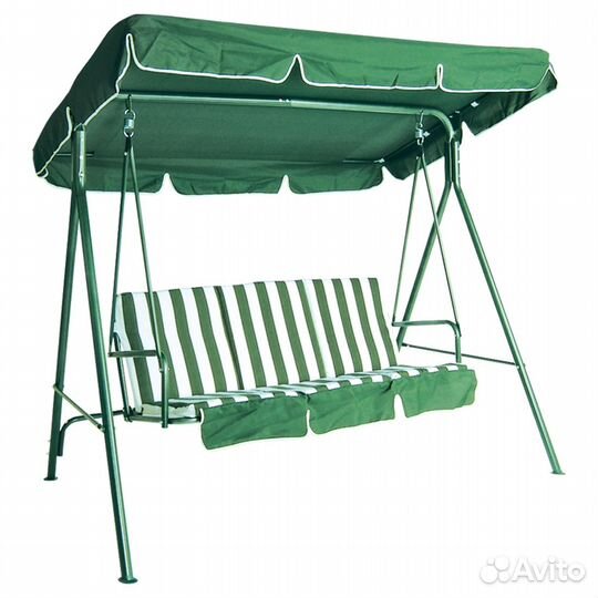 Садовые качели новые 3 местные