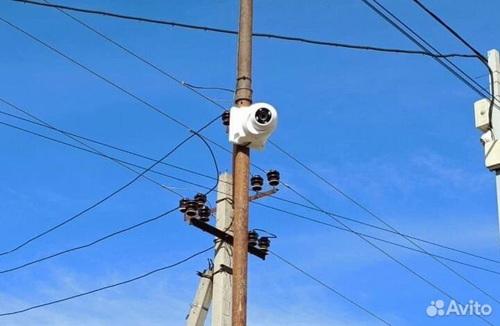 Установка видеонаблюдения, домофона, интернета