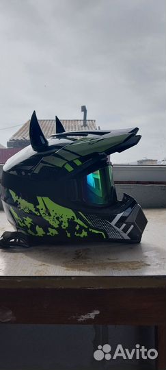 Мото шлем детский
