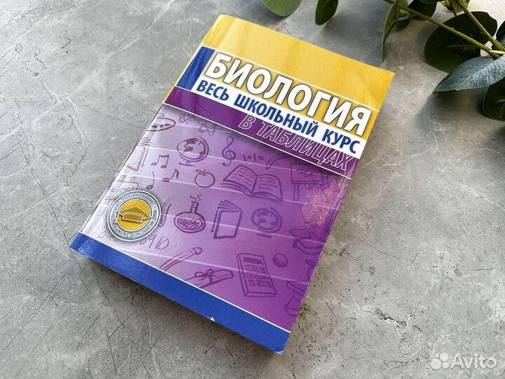 Учебник биология Весь школьный курс