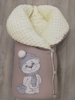 Конверт плед на выписку