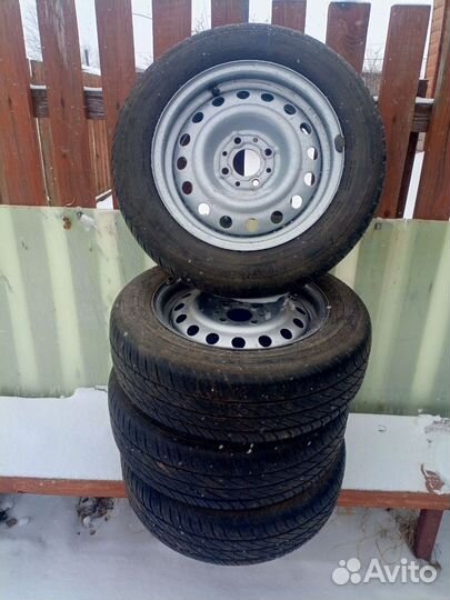 Комплект летних колес r14 на ваз