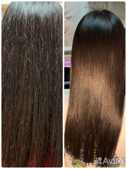 Ботокс, кератин для волос, био химия, спа