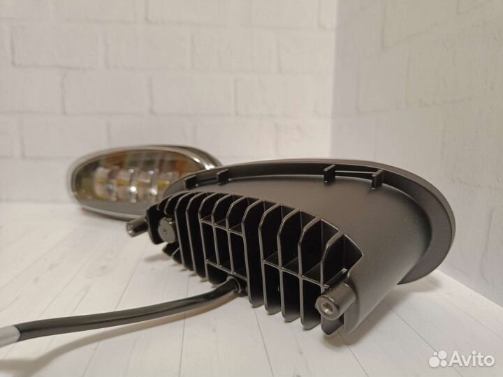 LED противотуманные фары на Chevrolet Lanos