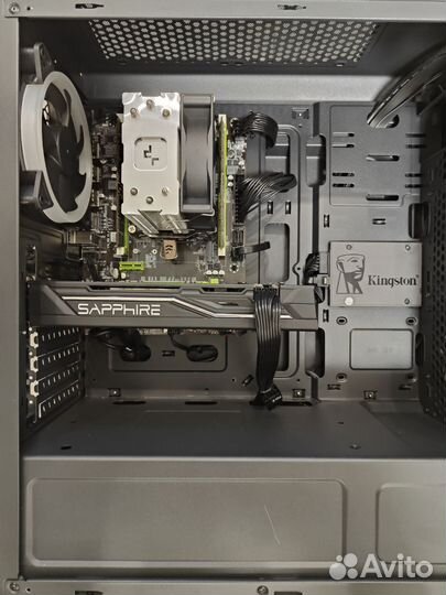 Игровой пк Intel 8 ядер, 16 Gb, GTX1650, SSD
