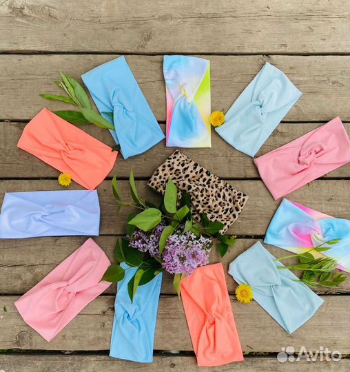 Повязка на голову для девочки