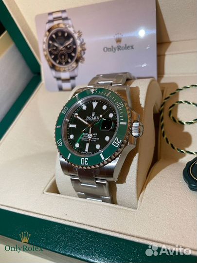 Часы rolex submariner hulk ориг noon vs