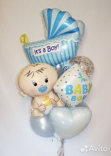 Гелиевые шары на выписку