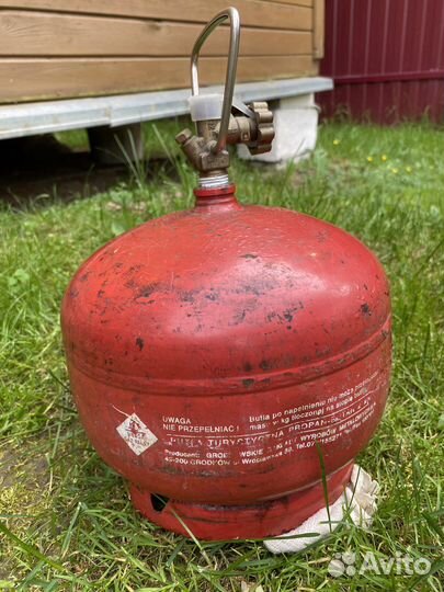 Баллон газовый туристический 4,8 л gzwm S.A