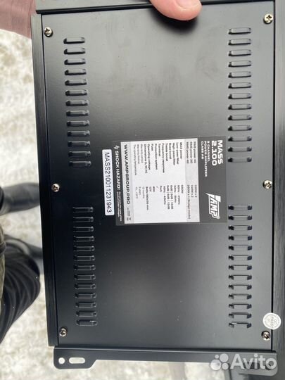 Усилитель mass 2.100